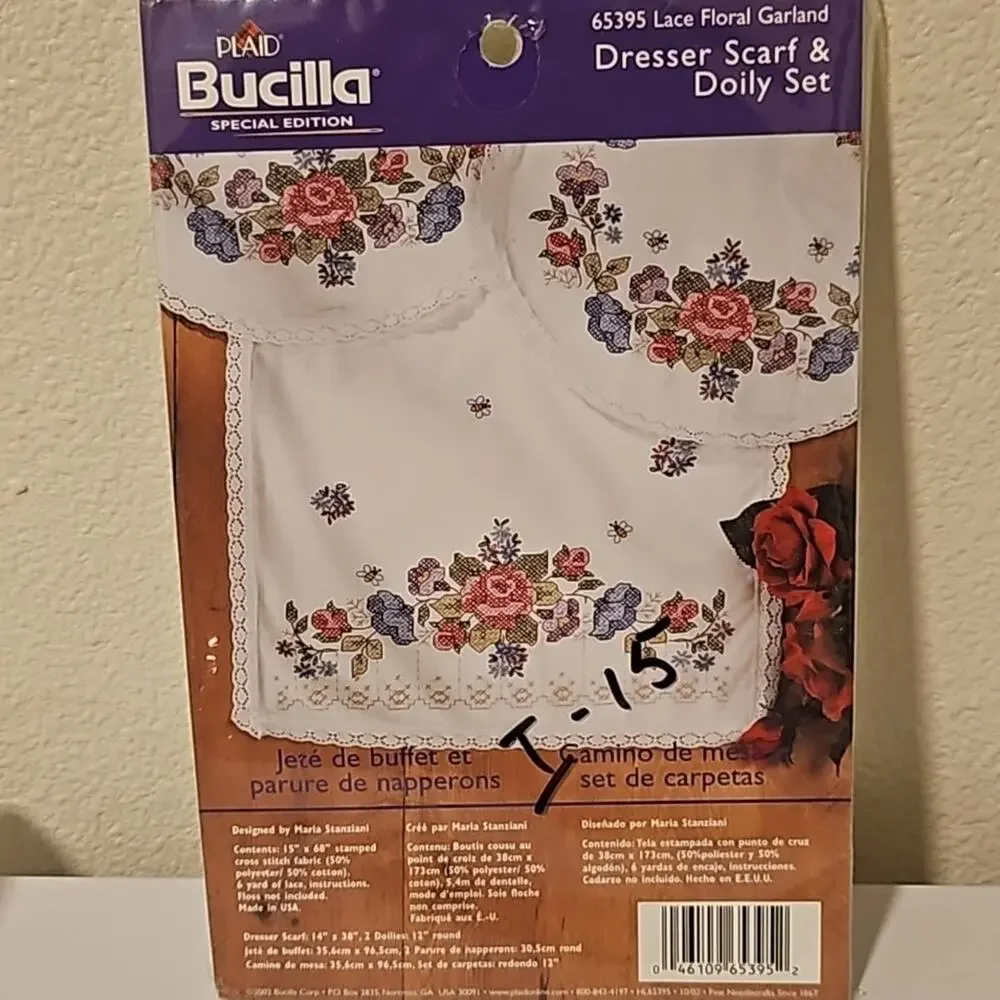 3 New Bucilla special edition cross stitch kits NOS